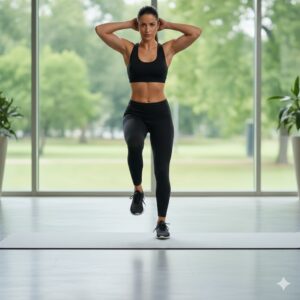 Stomach toning exercises