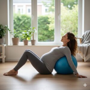 Birth ball exercises